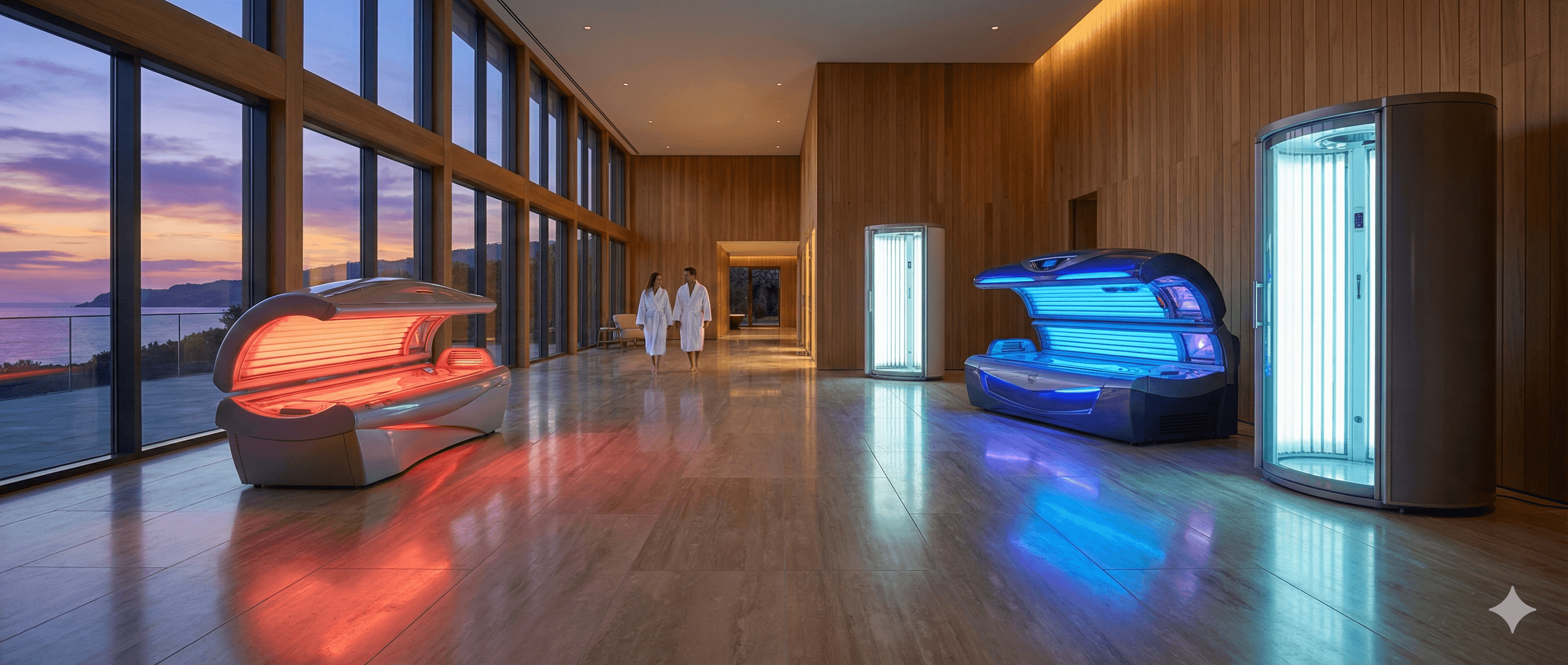 Solarium Sun Club - Ambiente de lujo